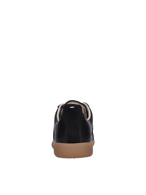 Sneakers in camoscio pelle e tessuto MAISON MARGELA | S97WS0078 P6843NERO